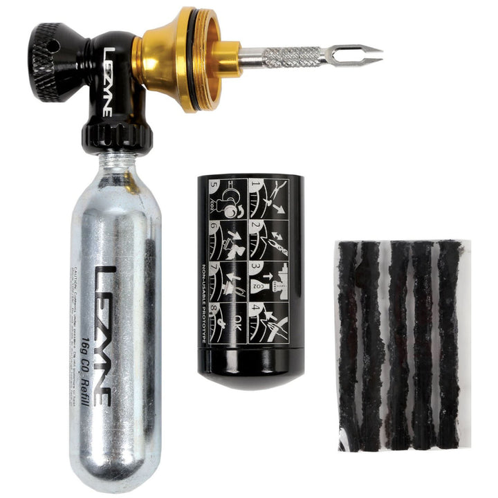 Lezyne Tubeless CO2 Blaster Black/Gold