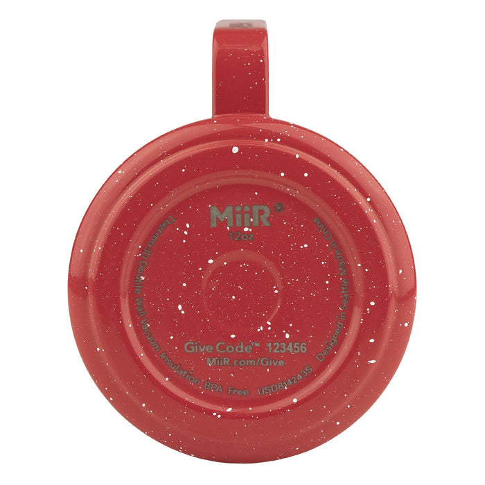 MiiR 12oz Speckled Camp Cup Red Speckle