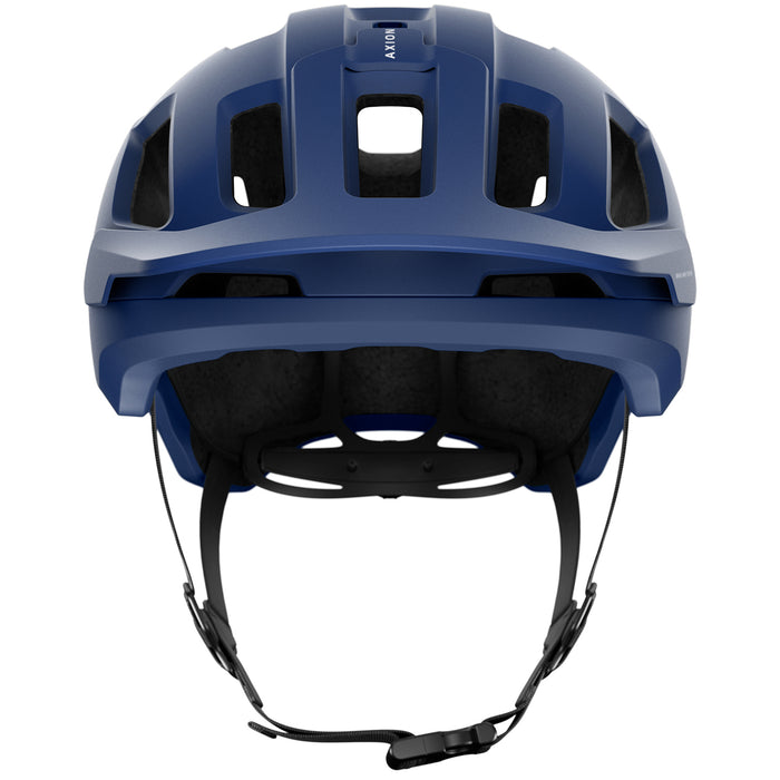 POC Axion Spin Bike Helmet Lead Blue Matt