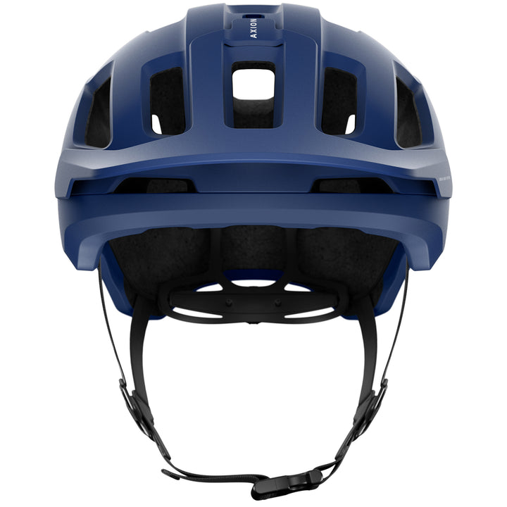 POC Axion Spin Bike Helmet Lead Blue Matt