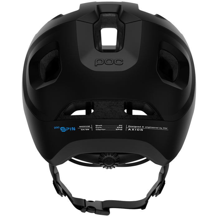 POC Axion Spin Bike Helmet Matt Black