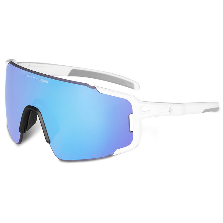 Sweet Protection Ronin Max RIG Sunglasses Gloss White/RIG Aquamarine
