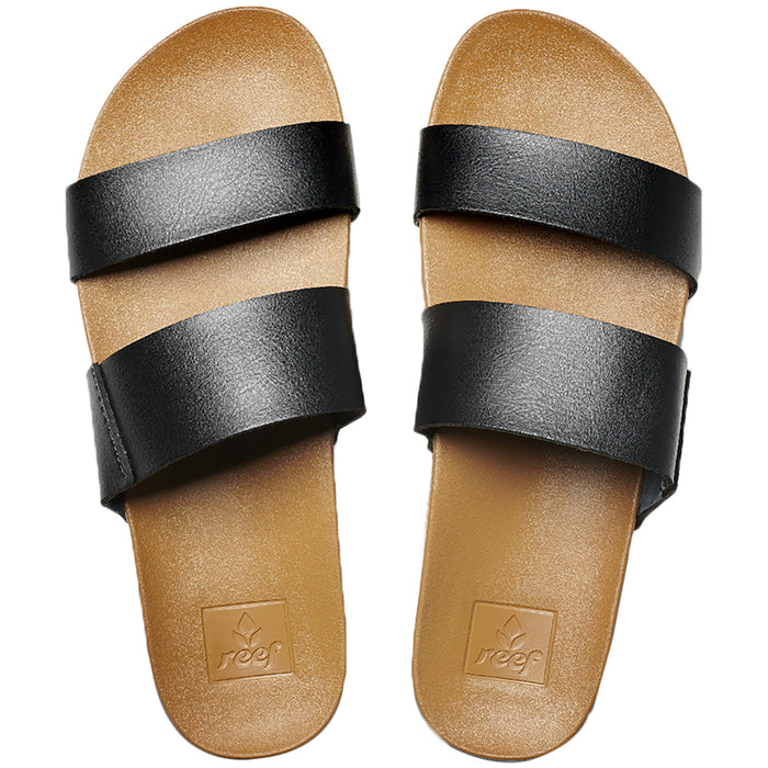 Reef Cushion Vista Sandals - Women's Black/Natural