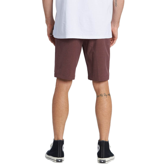 Billabong Crossfire 21" Hybrid Shorts Burgundy