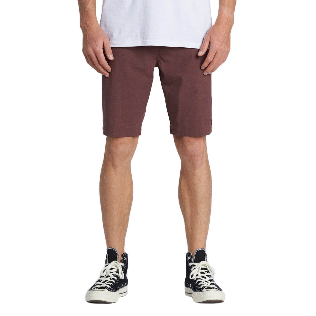 Billabong Crossfire 21" Hybrid Shorts Burgundy