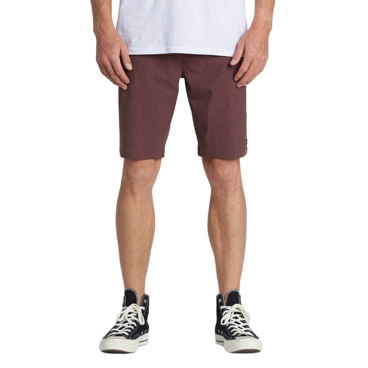 Billabong Crossfire 21" Hybrid Shorts Burgundy