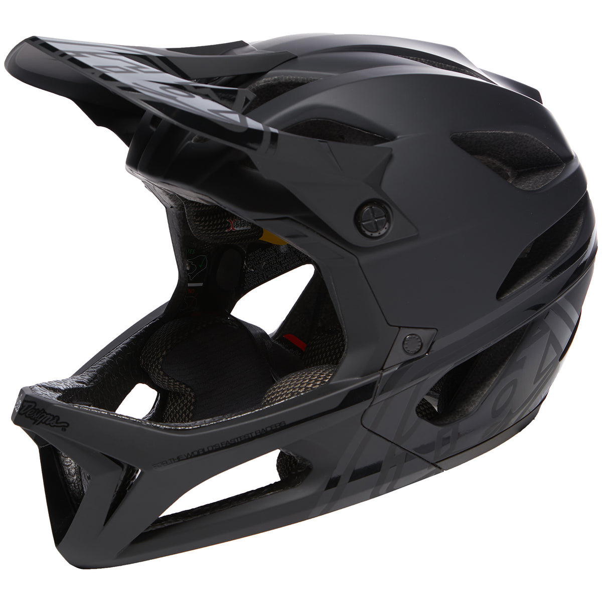 Troy Lee Designs Stage MIPS Bike Helmet Stealth Midnight