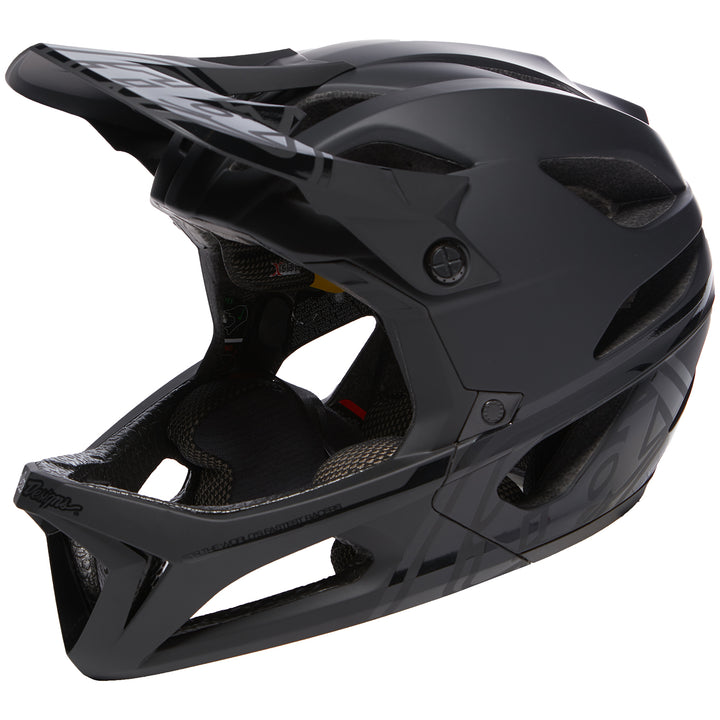 Troy Lee Designs Stage MIPS Bike Helmet Stealth Midnight