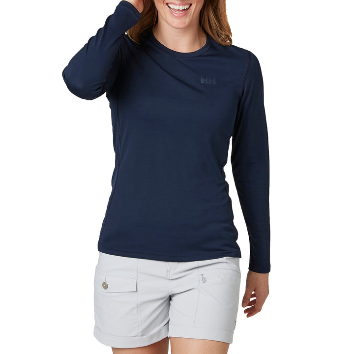 Helly Hansen Lifa Active Solen Long Sleeve Shirt - Women's Navy