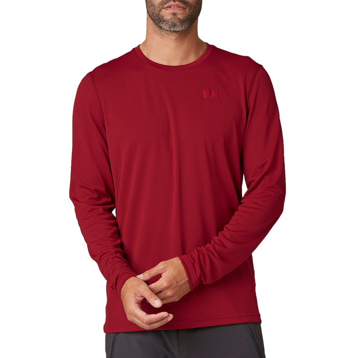 Helly Hansen Lifa Active Solen Long Sleeve Shirt - Men's Oxblood