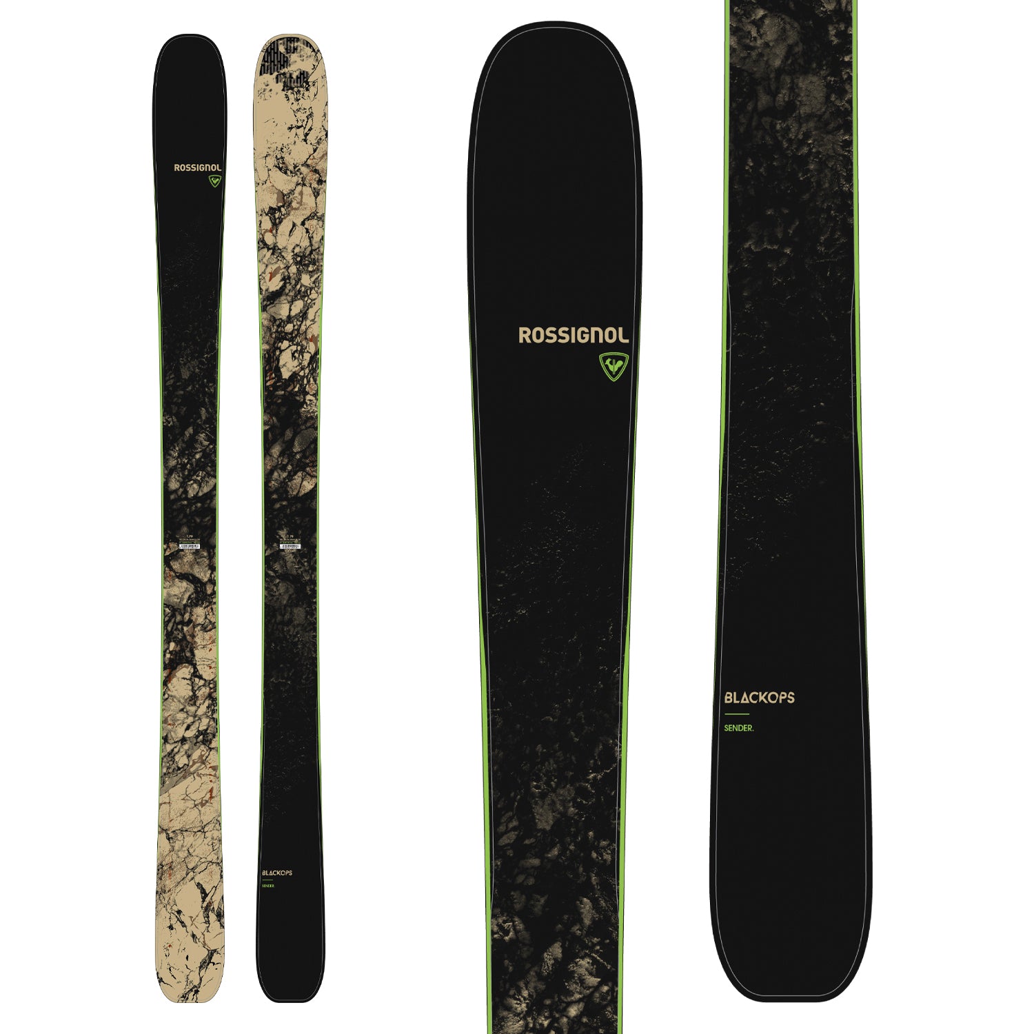 Rossignol Black Ops Sender Skis 2022 – evo
