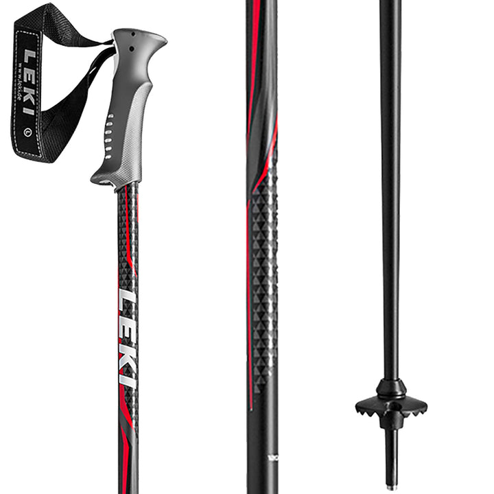 Leki Quantum Ski Poles 2020 Red