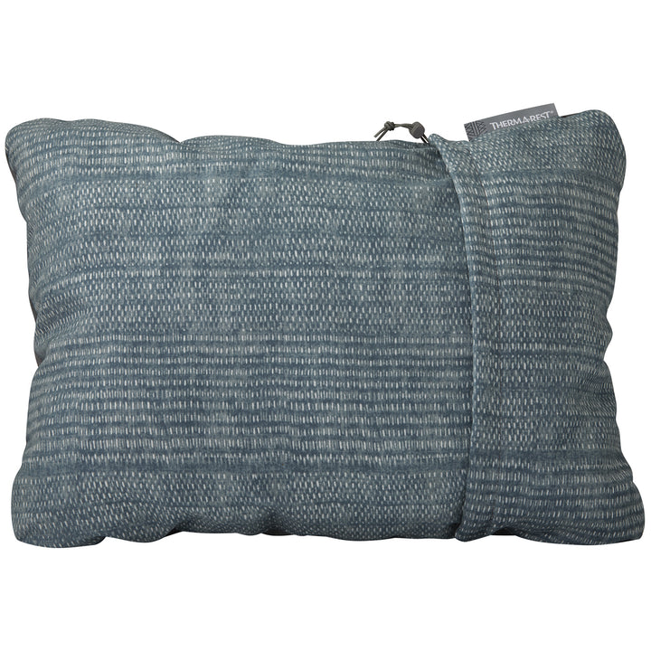 Therm-a-Rest Compressible Pillow Blue Woven Dot