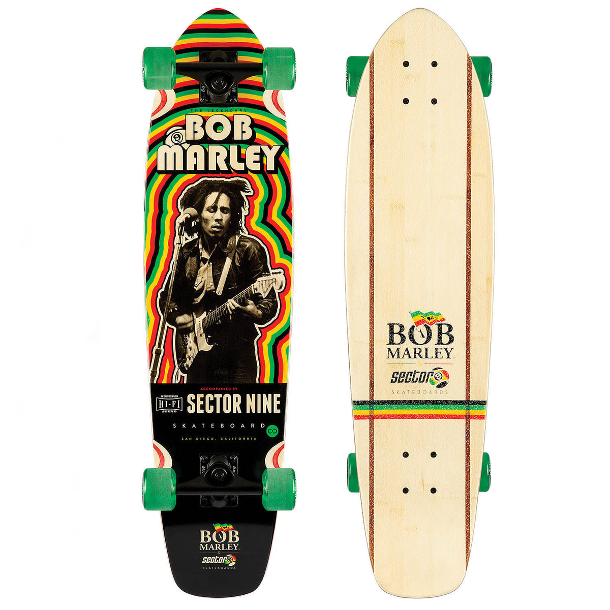 Sector 9 Trenchtown Rock Longboard Complete