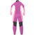 Sisstrevolution 4/3 7 Seas Back Zip Wetsuit - Girls' Boysenberry