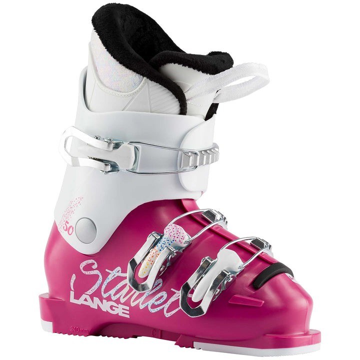 Lange Starlet 50 Ski Boots - Girls' 2020 Magenta Sparkle