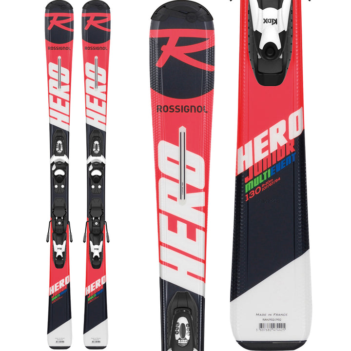 Rossignol Hero Jr Skis + Kid X 4 Bindings - Toddler Boys' 2020
