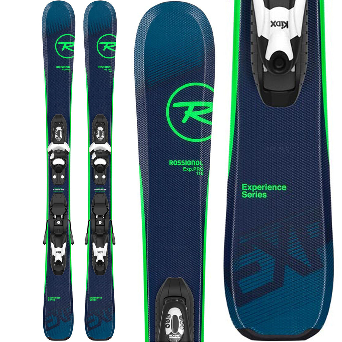 Rossignol Experience Pro Skis + Kid X 4.5 Bindings - Kids' 2019