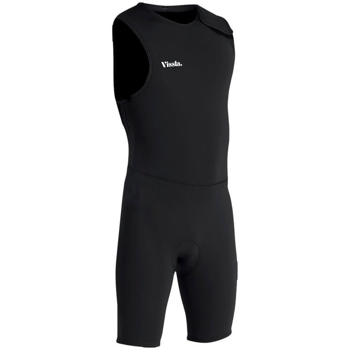 Vissla 7 Seas 2/2 Short John Springsuit Black