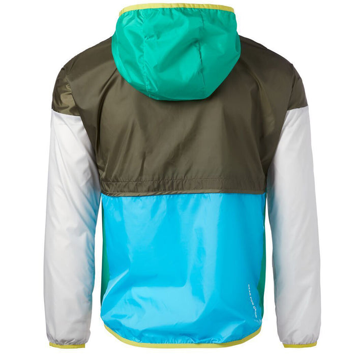 Cotopaxi Teca Half-Zip Rain Shell Lily Pad