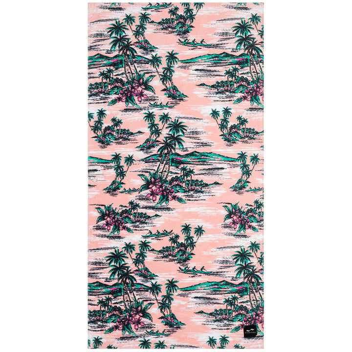 Slowtide Outrigger Towel Pink