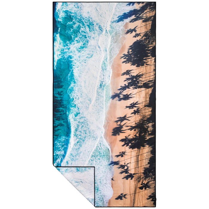 Slowtide Cast Travel Towel Blue
