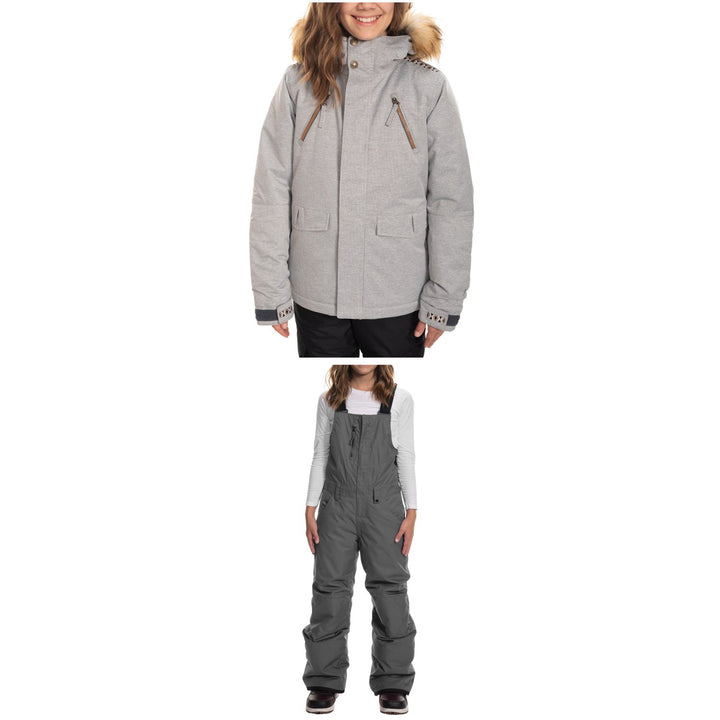 686 Ceremony Insulated Jacket + Sierra Insulated Bibs - Big Kids'