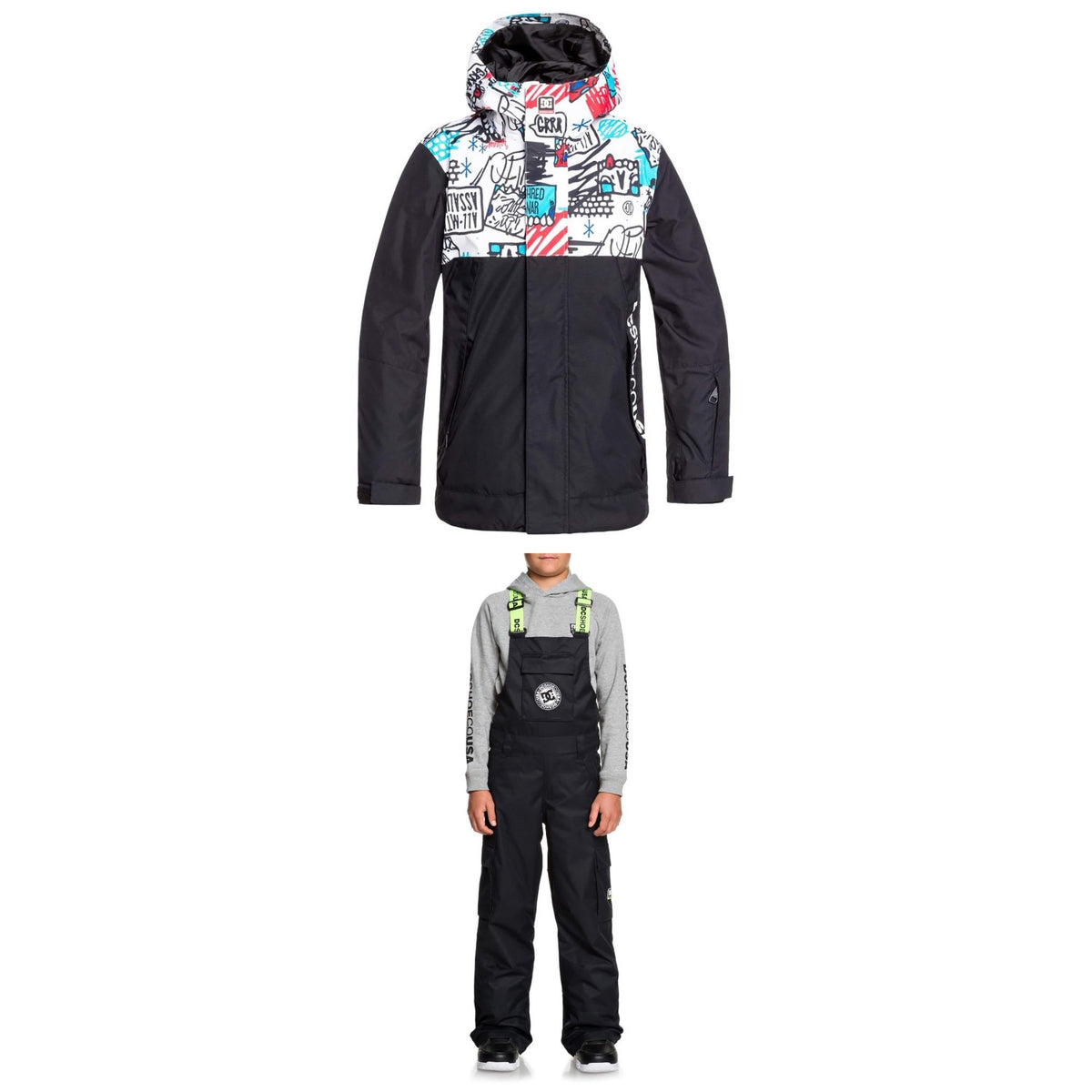 DC Defy Jacket + Banshee Bibs - Boys'