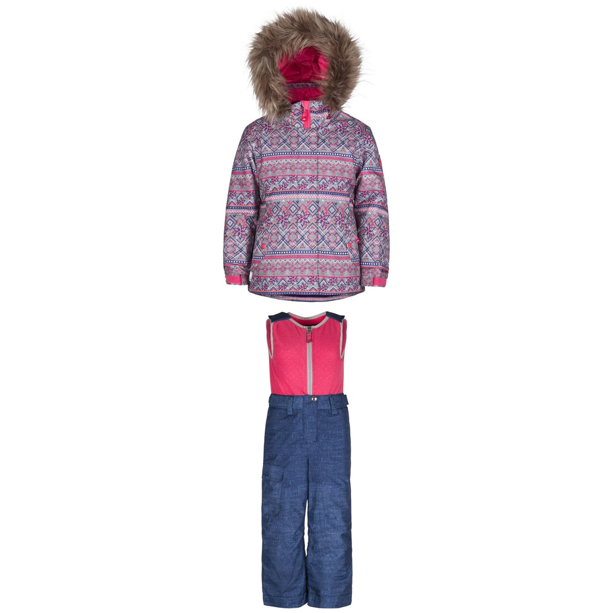 Jupa Anastasia Jacket - Little Girls' + Jupa Beatrice Bib Pants - Little Girls'