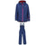 Marmot Refuge Jacket - Girls' + Marmot Rosco Bibs - Kids'
