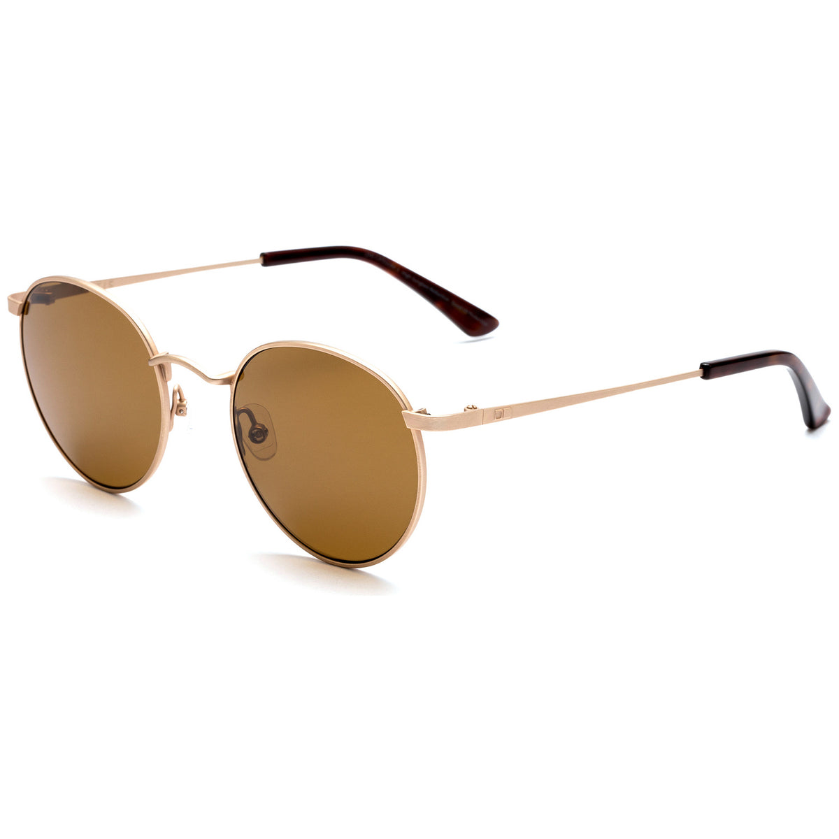 OTIS Flint Sunglasses Brushed Gold/Brown Polar