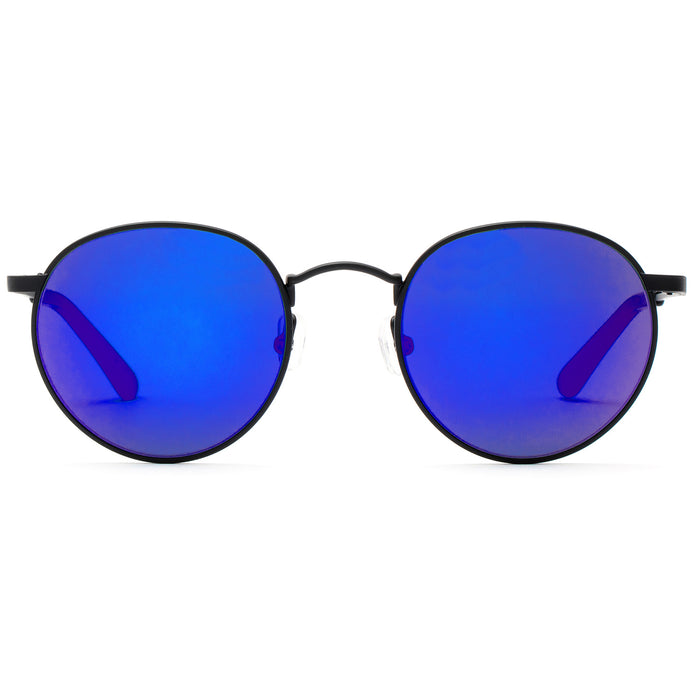 OTIS Flint Reflect Sunglasses Matte Black/Flash Mirror Violet
