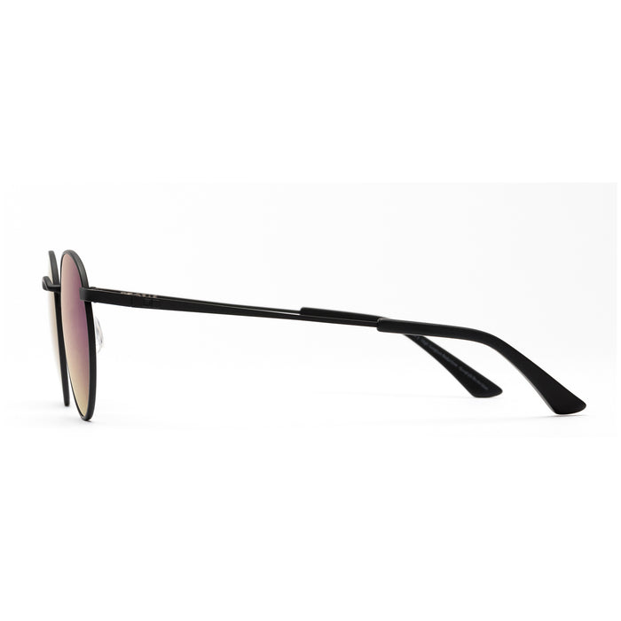 OTIS Flint Reflect Sunglasses Matte Black/Flash Mirror Violet