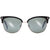 OTIS Little Lies Reflect Sunglasses - Women's Black/Flash Mirror Grey Polar