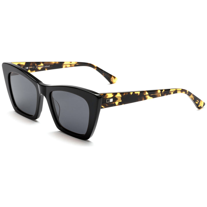 OTIS Vixen Sunglasses - Women's Black Dark Tort/Grey Polar