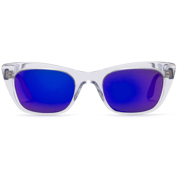OTIS Suki Reflect Sunglasses - Women's Clear Quartz/Flash Mirror Violet