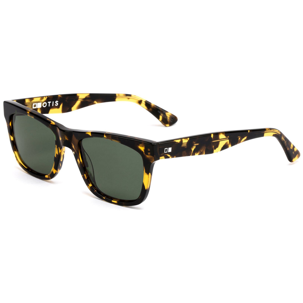 OTIS Hawton Sunglasses Dark Tort/Green Polar