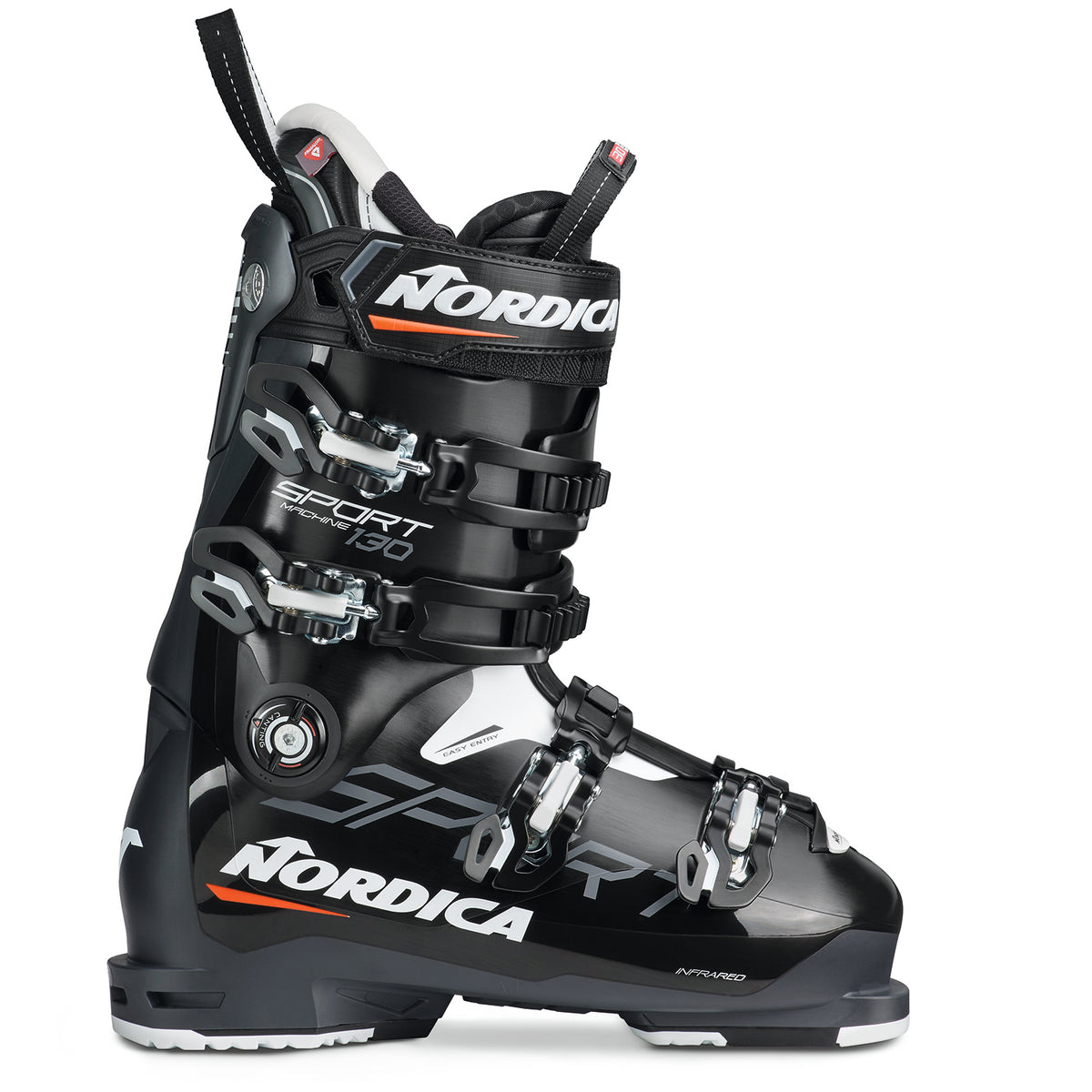 Nordica Sportmachine 130 Ski Boots 2019 Black/Red
