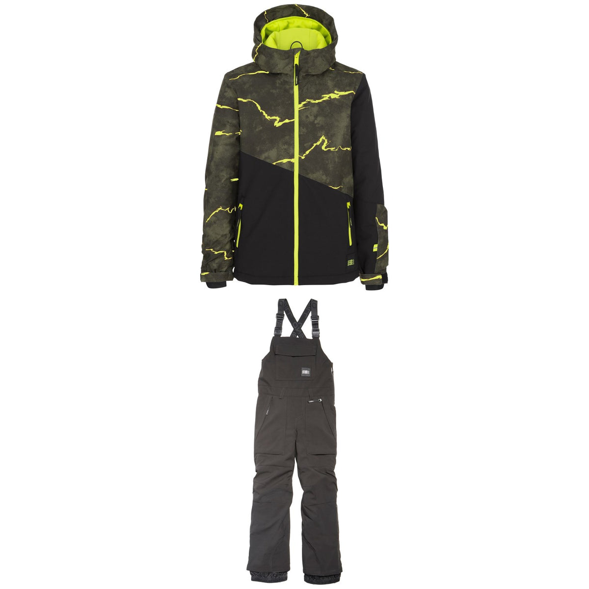 O'Neill Halite Jacket + Bib Pants - Boys'