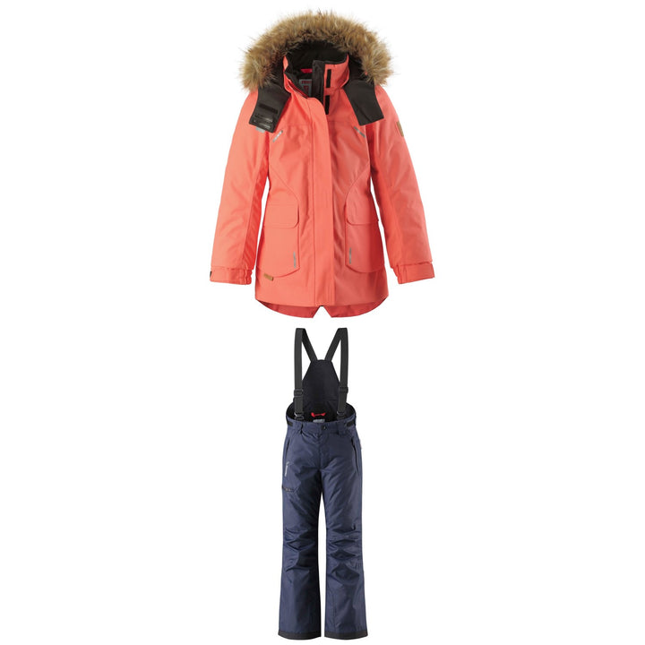 Reima Sisarus Jacket - Girls' + Reima Terrie Pants - Kids'