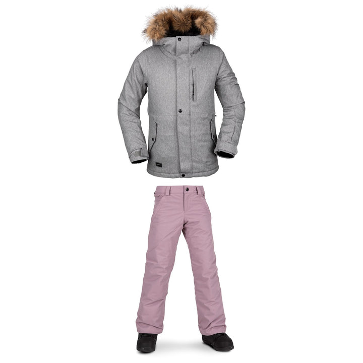 Volcom So Minty Insulated Jacket + Frochickadee Insulated Pants - Girls'