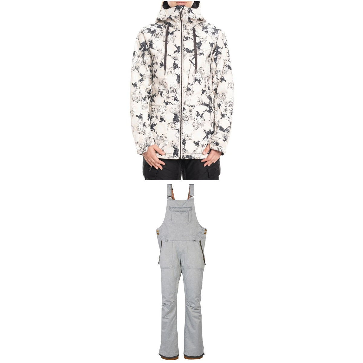 686 Athena Insulated Jacket + Black Magic Insulated Bibs - Women's