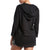 Billabong Same Story Cover Up - Women's Black Pebble