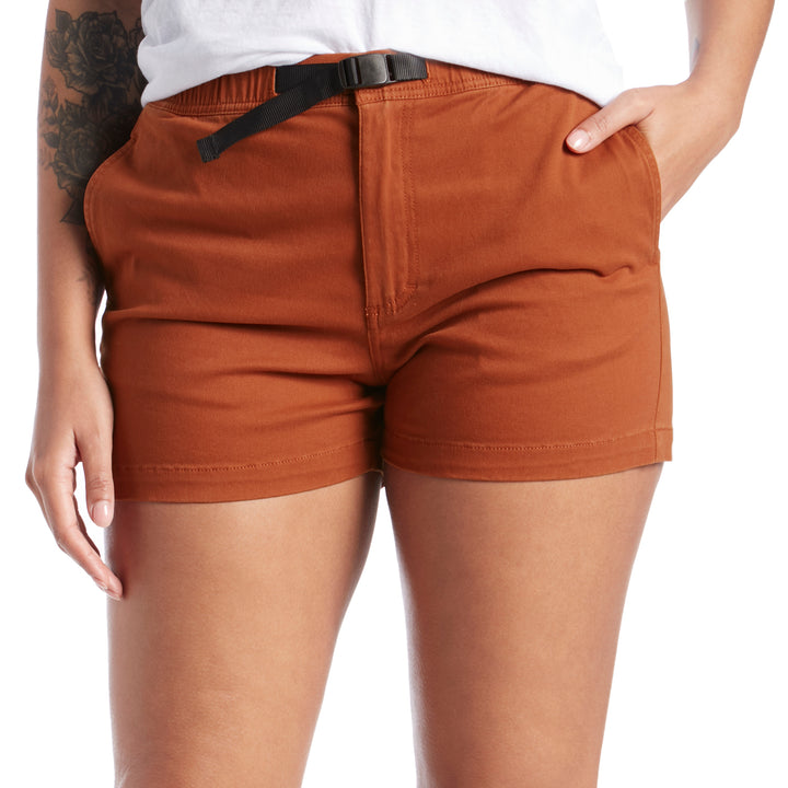 Topo Designs Mountain Shorts - Women's Brick