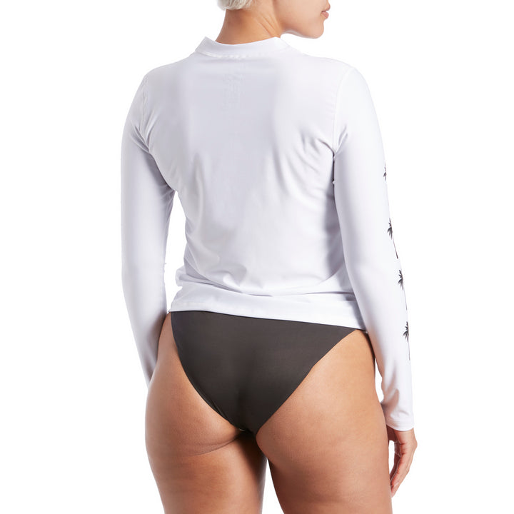 Billabong Core Loose Fit Long Sleeve Rashguard - Women's White