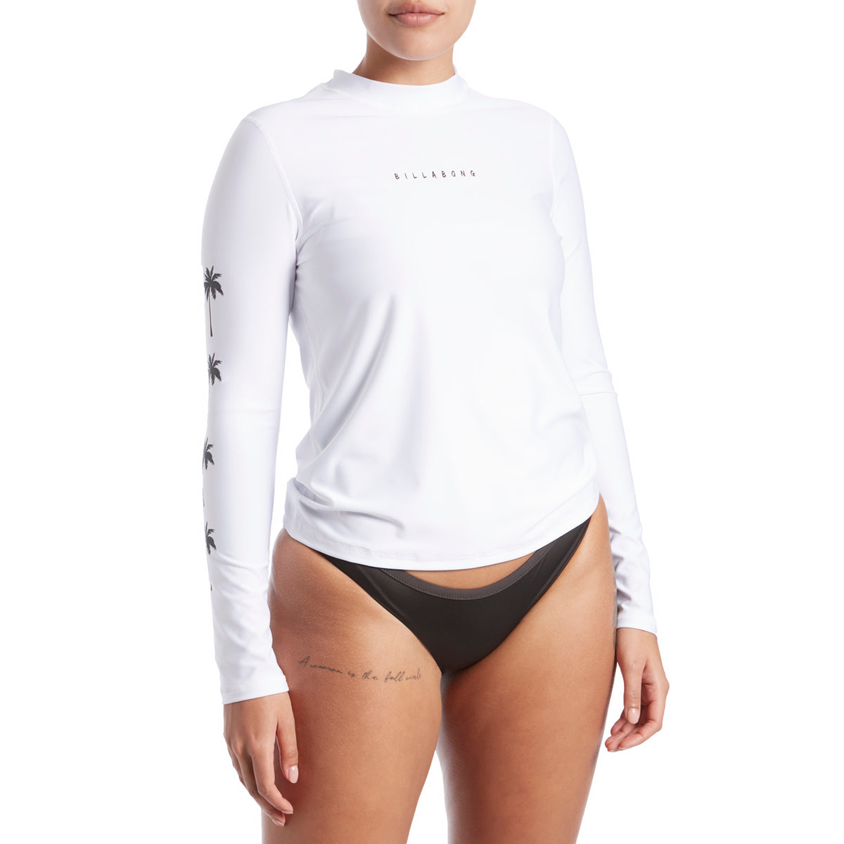 Billabong Core Loose Fit Long Sleeve Rashguard - Women's White