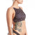 Patagonia Nanogrip Nireta Bikini Top - Women's Tiger Tracks Camo Small: Ink Black