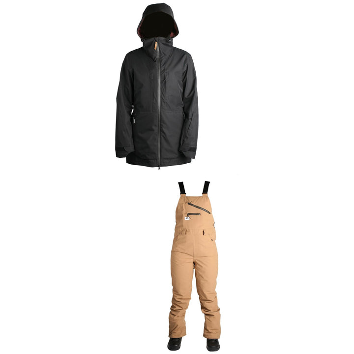 Ride Vine Jacket + Ride Emerald Bibs - Women's