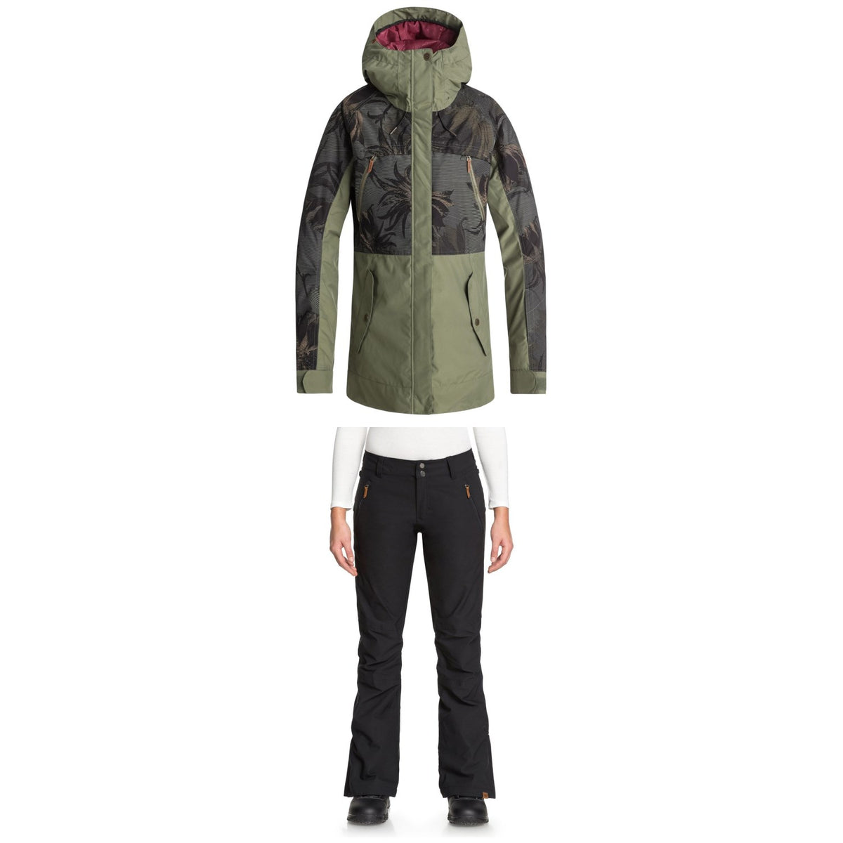 Roxy Tribe Jacket - Women's + Roxy Cabin Pants - Women's