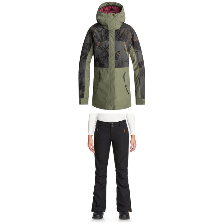 Roxy Tribe Jacket - Women's + Roxy Cabin Pants - Women's